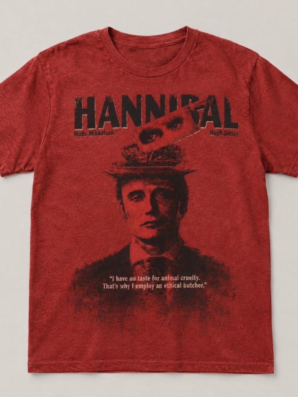 Hannibal Graphic Tee - Red